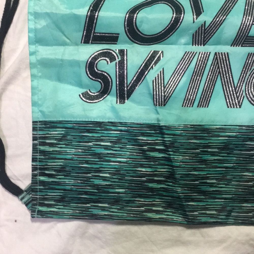 Justice Drawstring Backpack. Softball. - Picture 5 of 7